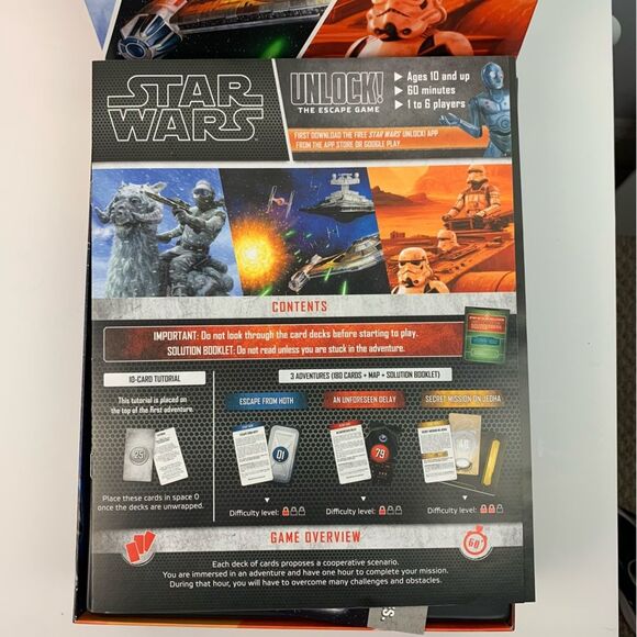 Star Wars UNLOCK! The Escape Game Cooperative games like new - Picture 5 of 7